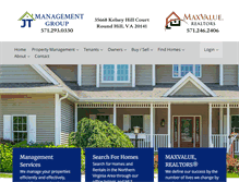 Tablet Screenshot of maxvaluerealtors.com